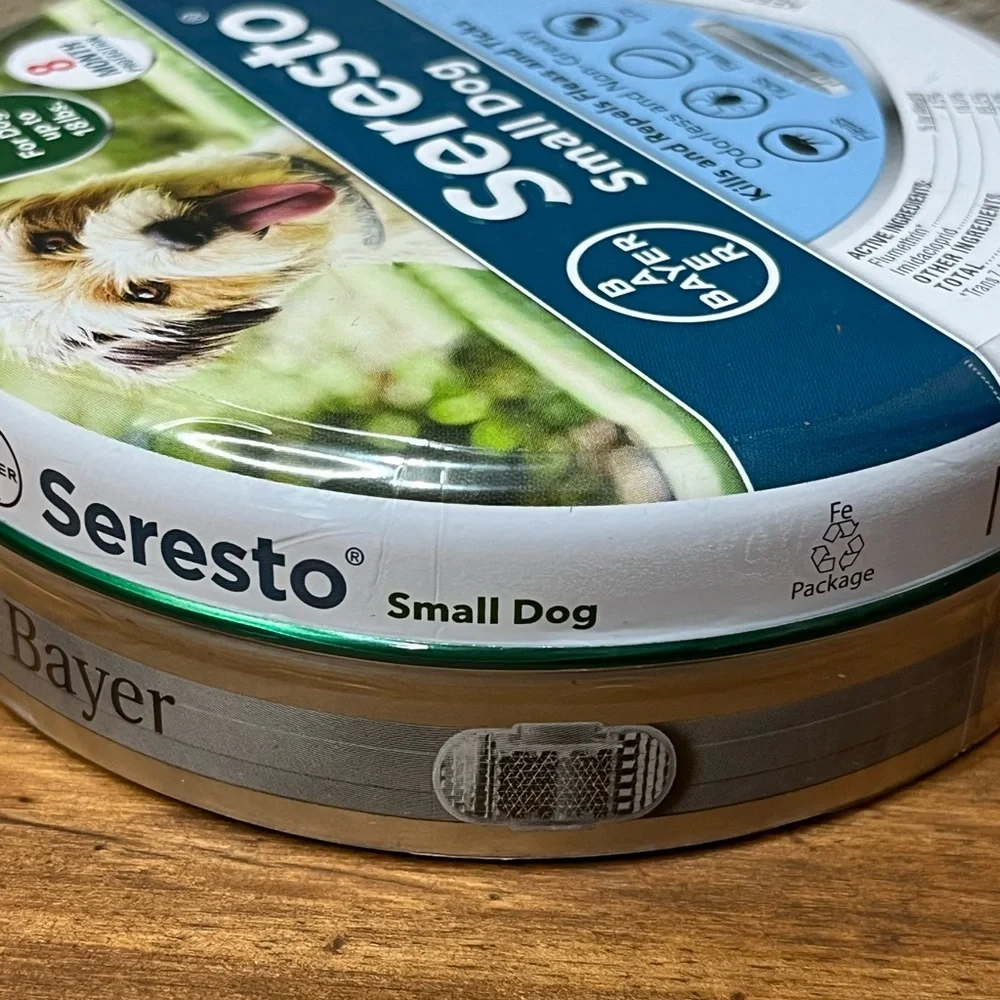 Seresto Flea and Tick Collar 8 Months Protection for Small Dogs - 18lbs
